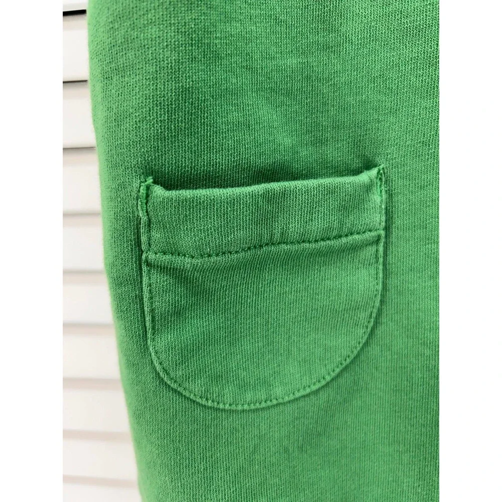 Hanna andersson size 75 12-18M green Romper - Picture 3 of 7